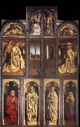 The Ghent altar piece voltooid